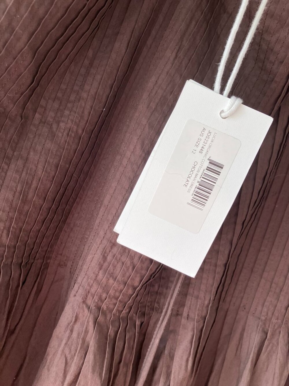 Joslin Lucia Pintucked Cotton-Poplin Maxi Dress - Picture 11 of 11